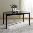 Safavieh Cereah Wood Dining Table in Black