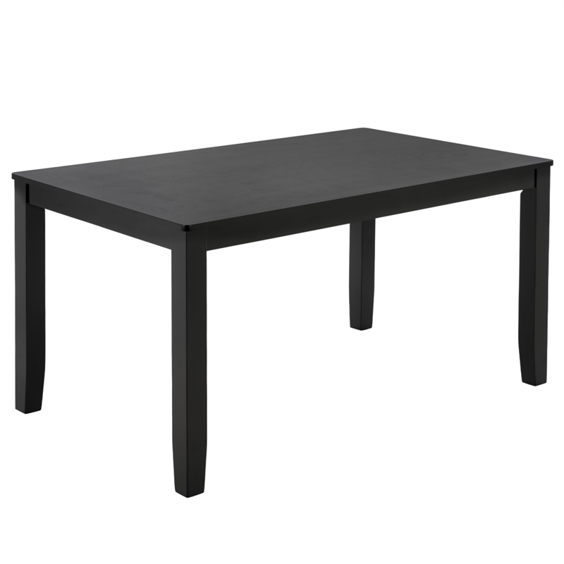 Safavieh Cereah Wood Dining Table in Black
