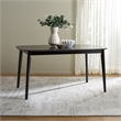 Safavieh Bolinas Wood Dining Table in Black