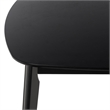 Safavieh Bolinas Wood Dining Table in Black
