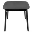 Safavieh Bolinas Wood Dining Table in Black