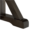 Safavieh Hildy Wood Dining Table in Ash / Brown