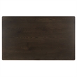 Safavieh Bartone Wood Dining Table in Ash / Brown