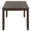 Safavieh Bartone Wood Dining Table in Ash / Brown