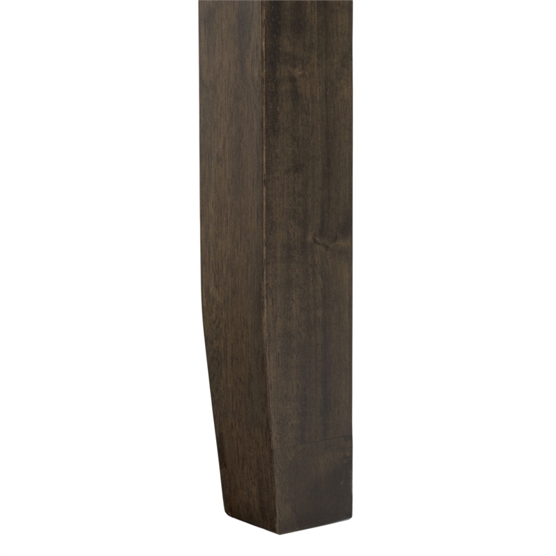 Safavieh Bartone Wood Dining Table in Ash / Brown