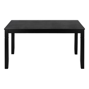 Safavieh Bartone Wood Dining Table in Black