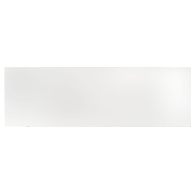Safavieh Zack 6 Drawer Wood Dresser in White / Silver