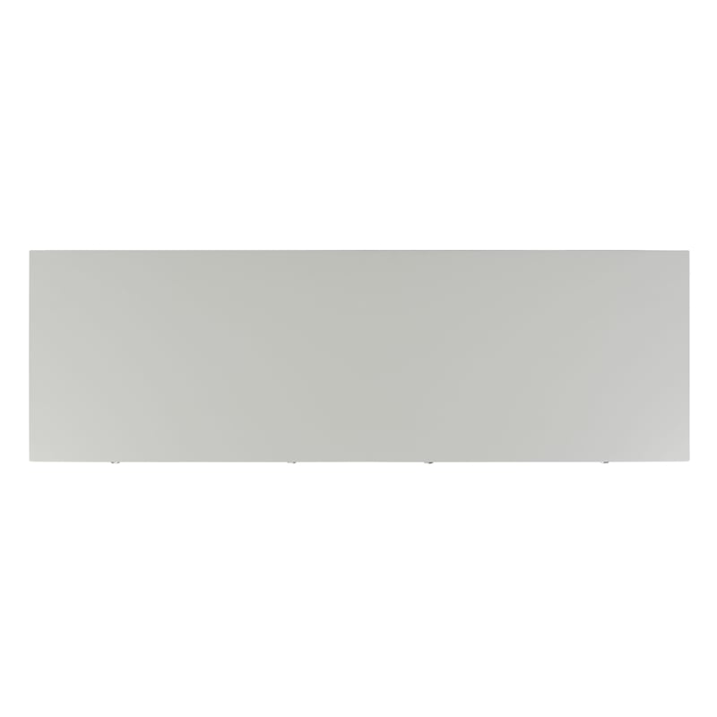 Safavieh Zack 6 Drawer Wood Dresser in Gray / Silver