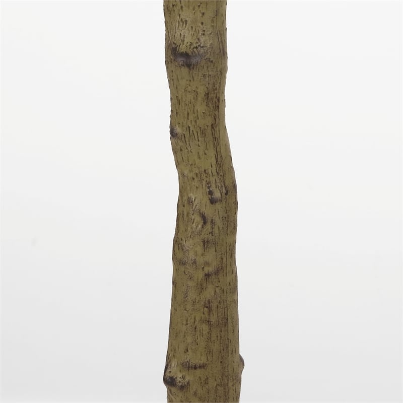 Safavieh Faux 59'' Plastic Lemon Tree in Green / Black