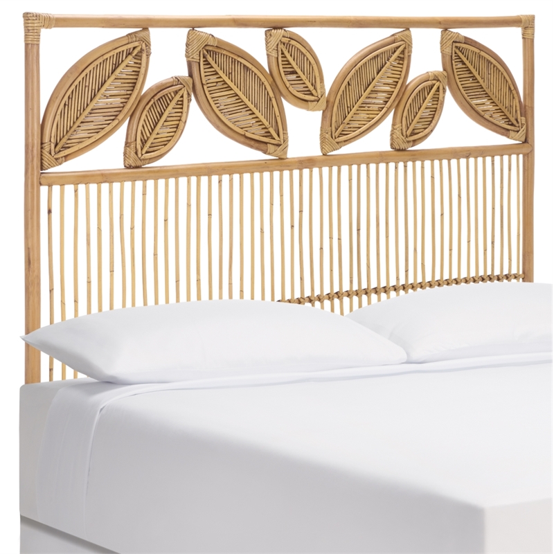 Safavieh Lusine Rattan Headboard in Brown