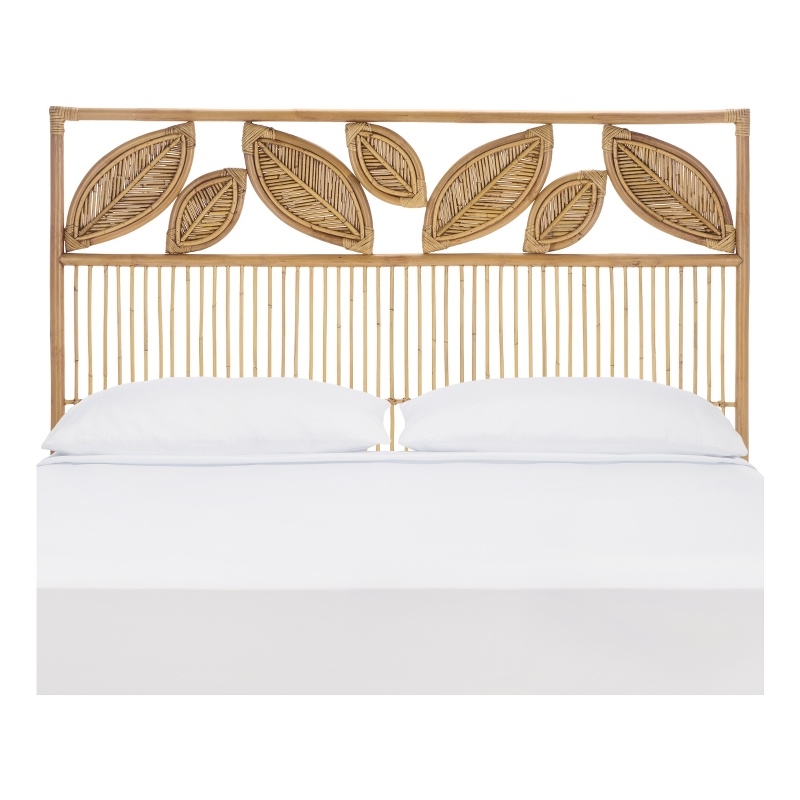Safavieh Lusine Rattan Headboard in Brown