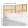 Safavieh Nariely Rattan Headboard in Natural