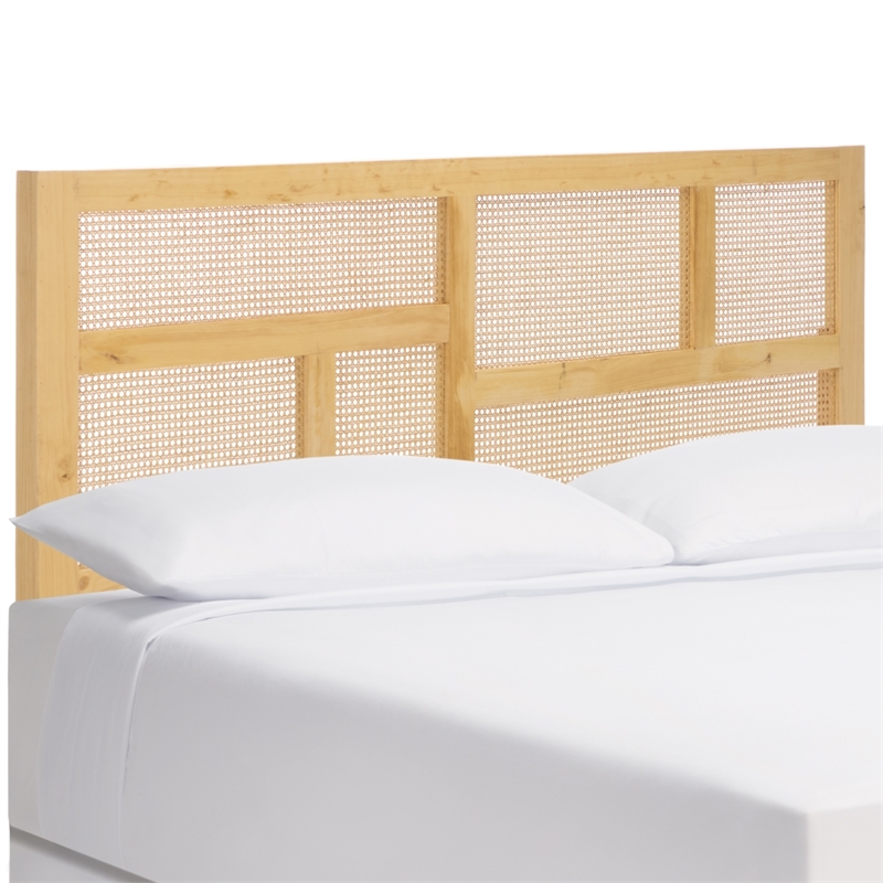Safavieh Nariely Rattan Headboard in Natural