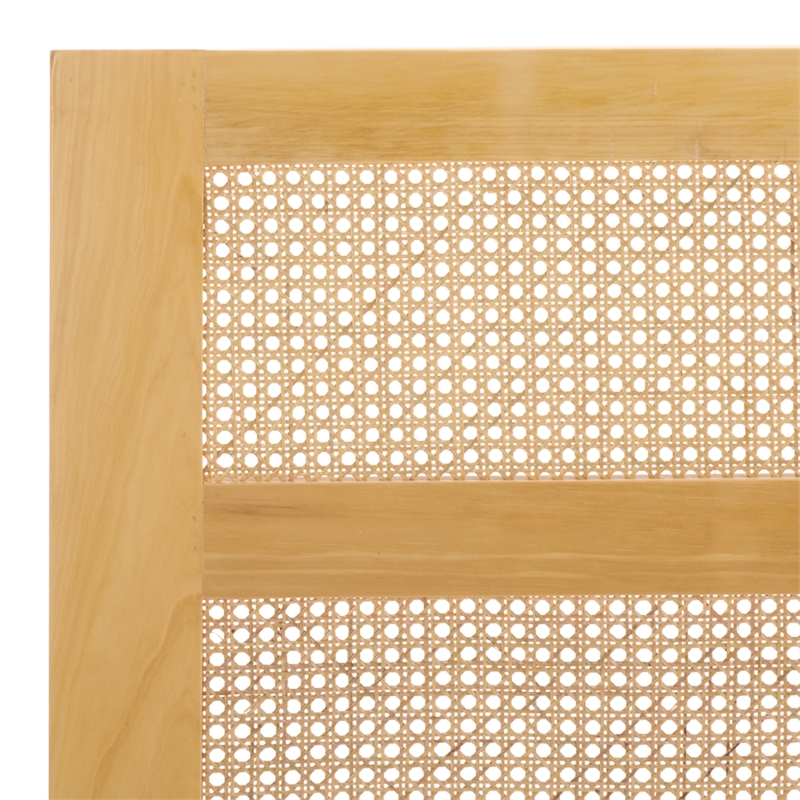 Safavieh Nariely Rattan Headboard in Natural