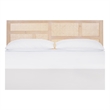 Safavieh Nariely Rattan Headboard in White