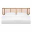Safavieh Takuma Rattan Headboard in Natural