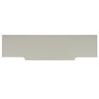 Safavieh Lecarlo Mirrored Wood Sideboard in Gray