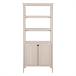 Safavieh Sondra 3 Shelf 1 Wood Cabinet Etagere in Oak