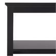Safavieh Sondra 3 Shelf 1 Wood Cabinet Etagere in Black