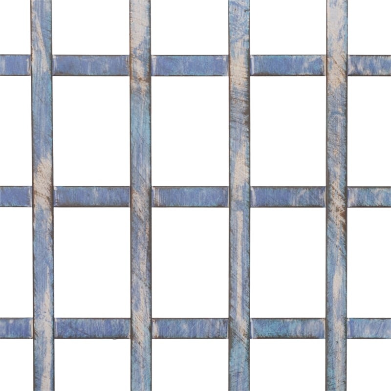Safavieh Caledonia Iron Chaise Lounge in Blue