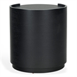 Safavieh Melissa Round 2 Drawer Wood Nightstand in Black