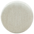 Safavieh Cecelia Round Ottoman in Taupe / Walnut