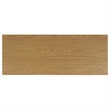 Safavieh Demora Open Shelf 2 Drawer Wood Media Stand in Oak