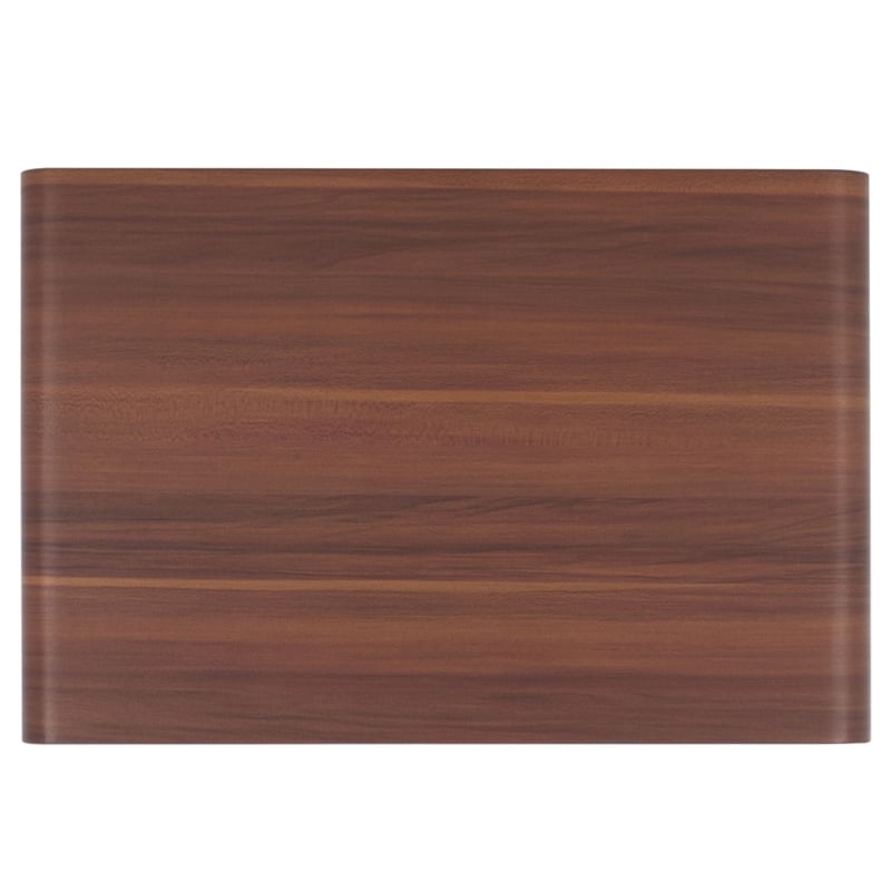 Safavieh Arsenio 1 Drawer Wood Nightstand in Walnut