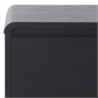 Safavieh Arsenio 1 Drawer Wood Nightstand in Black