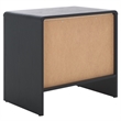 Safavieh Arsenio 1 Drawer Wood Nightstand in Black
