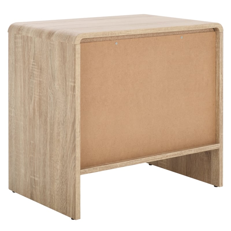 Safavieh Arsenio 1 Drawer Wood Nightstand in Cream