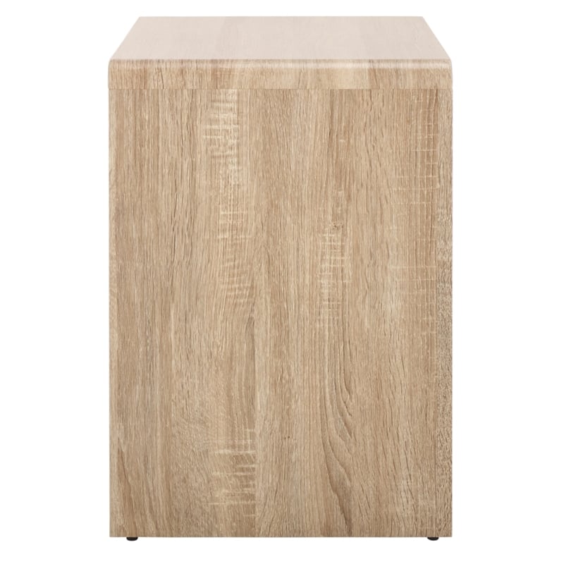 Safavieh Arsenio 1 Drawer Wood Nightstand in Cream