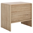 Safavieh Arsenio 2 Drawer Wood Nightstand in Cream
