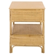 Safavieh Imari 1 Drawer 1 Shelf Wood Nightstand in Natural