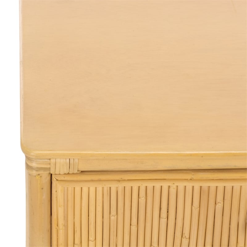 Safavieh Imari 1 Drawer 1 Shelf Wood Nightstand in Natural