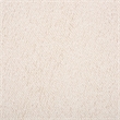 Safavieh Evgenia Round Wood Ottoman in White / Walnut