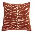 Safavieh Rhea Cotton Pillow in Red / Ivory