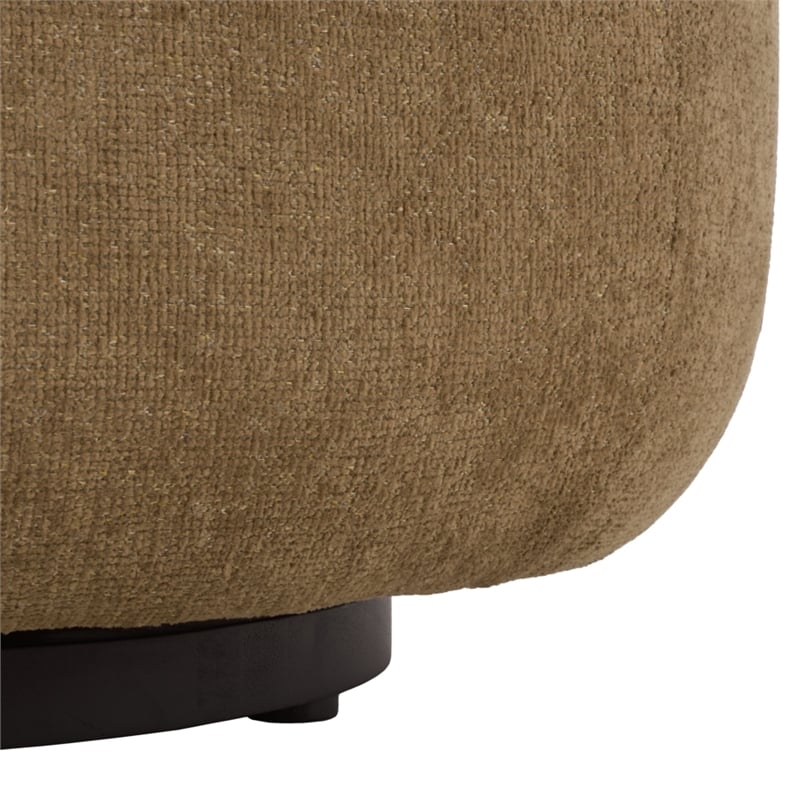 Safavieh Karolie Wood Swivel Chair in Light Brown