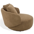 Safavieh Karolie Wood Swivel Chair in Light Brown