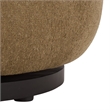 Safavieh Hannalisa Wood Swivel Chair in Light Brown
