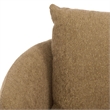 Safavieh Hannalisa Wood Swivel Chair in Light Brown