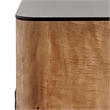 Safavieh Celestanno Burl Sideboard in Brown / Silver