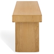 Safavieh Nikoletta 2 Drawer Wood Desk in Natural