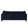 Safavieh Taylyn Chenille 3 Seat Sofa in Navy