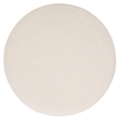 Safavieh Bogdana Round Iron Ottoman in Cream / Gold