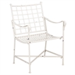 Safavieh Caledonia Iron Lounge Chair Set 2 in White
