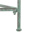 Safavieh Caledonia Iron Lounge Chair Set 2 in Green