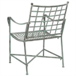 Safavieh Caledonia Iron Lounge Chair Set 2 in Green