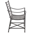 Safavieh Caledonia Iron Lounge Chair Set 2 in Black