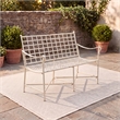 Safavieh Caledonia Iron Loveseat in White
